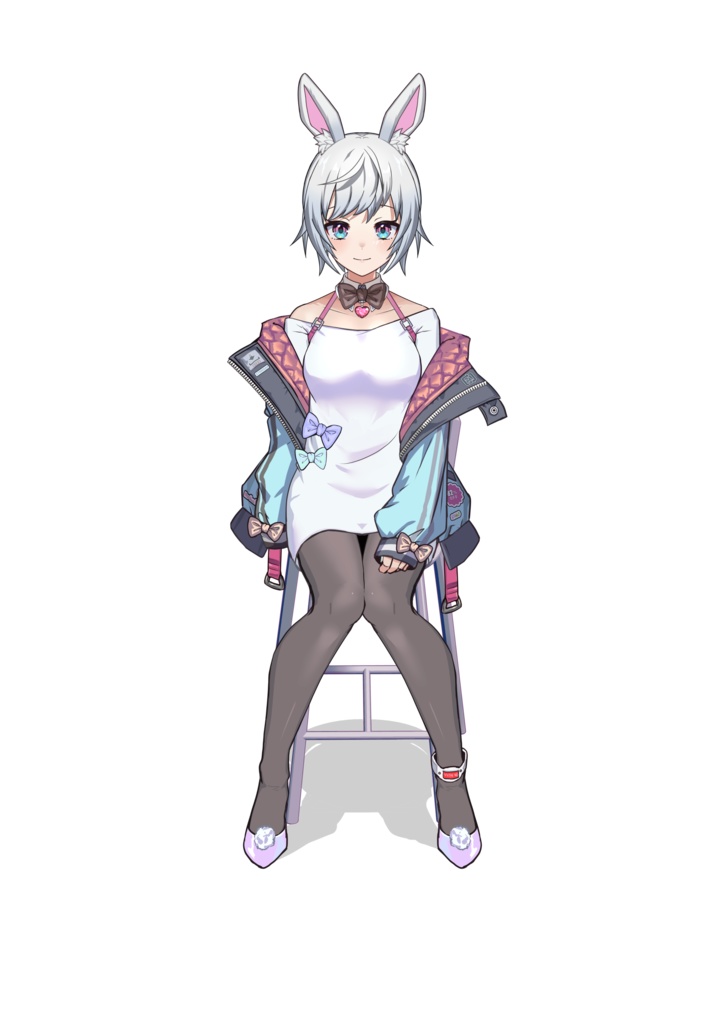 【Live2Dモデル】VTS対応ハンドトラッキング付き/ceramicbunnyちゃん