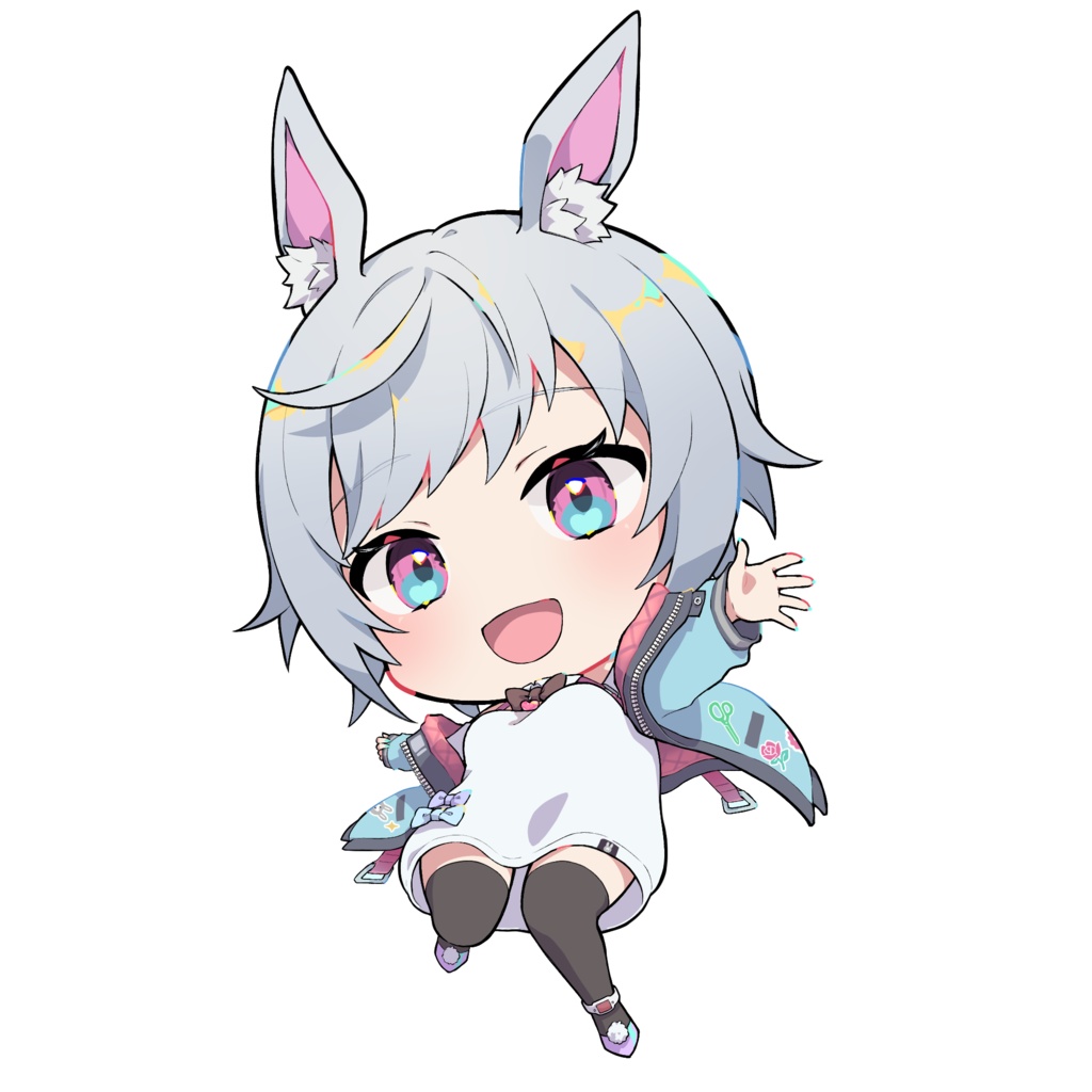 【Vtuber用モデル】VTS対応/ceramicbunnyちゃん【Live2D】