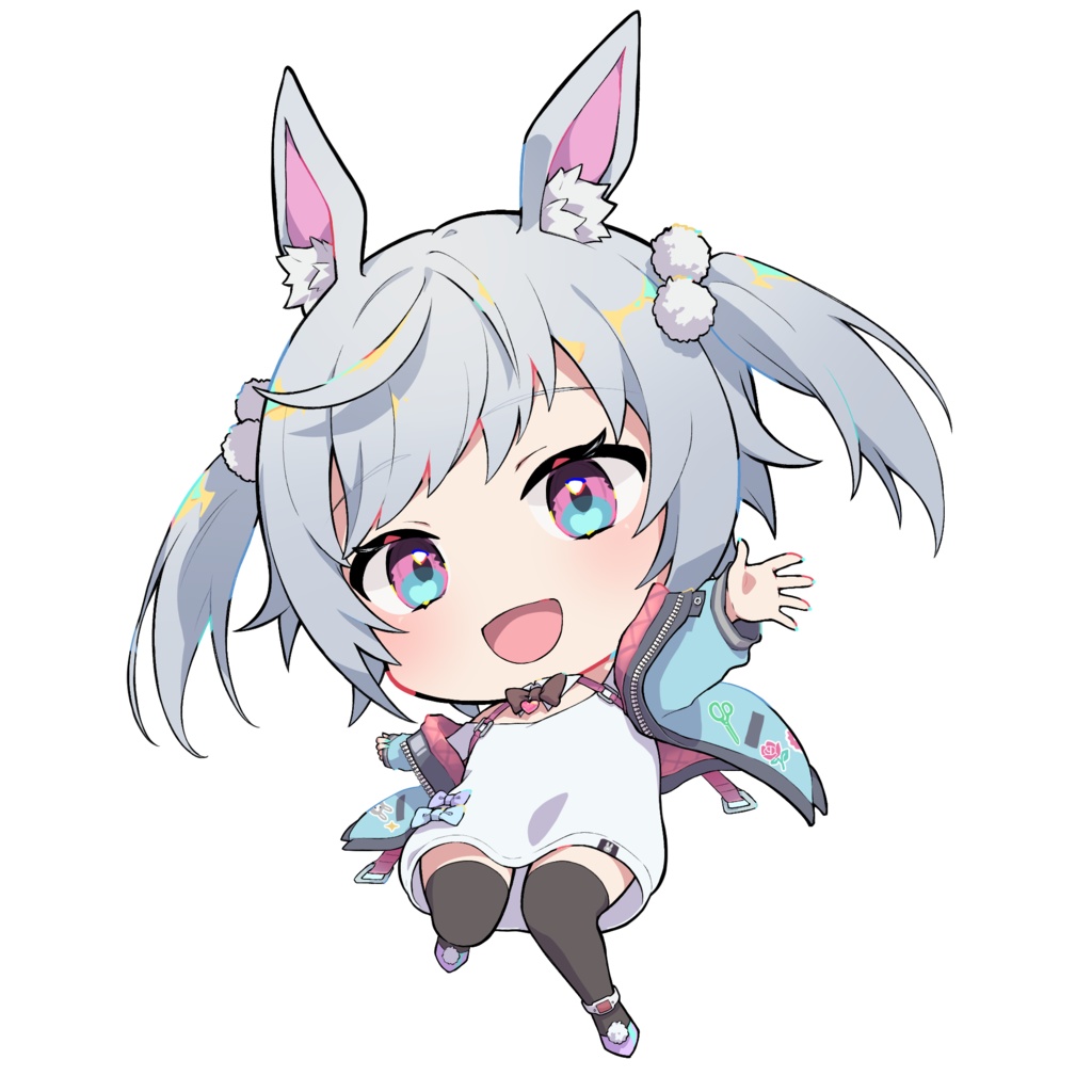 【Vtuber用モデル】VTS対応/ceramicbunnyちゃん【Live2D】