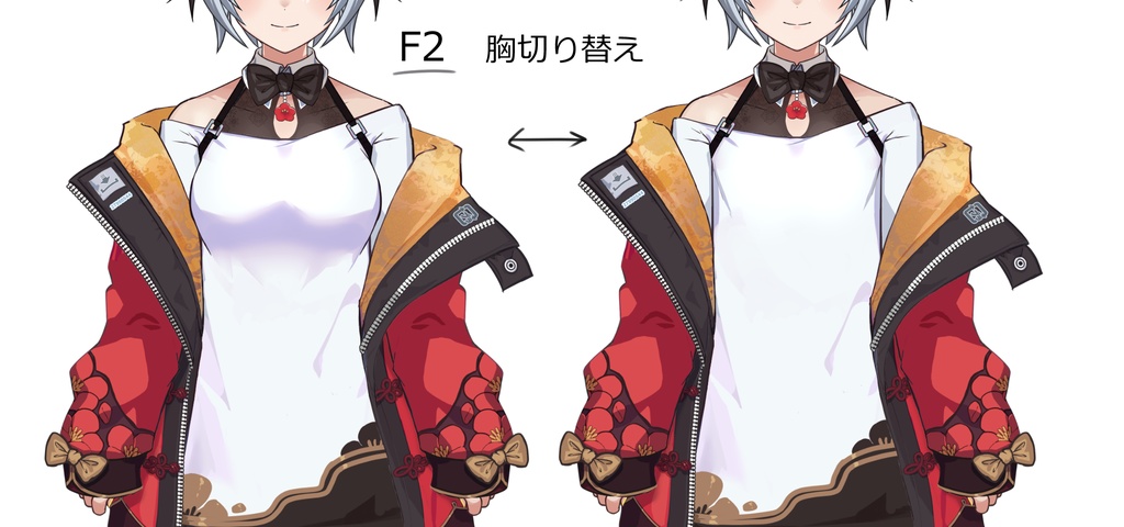 Live2Dアバター/Pandaちゃん/VTS対応