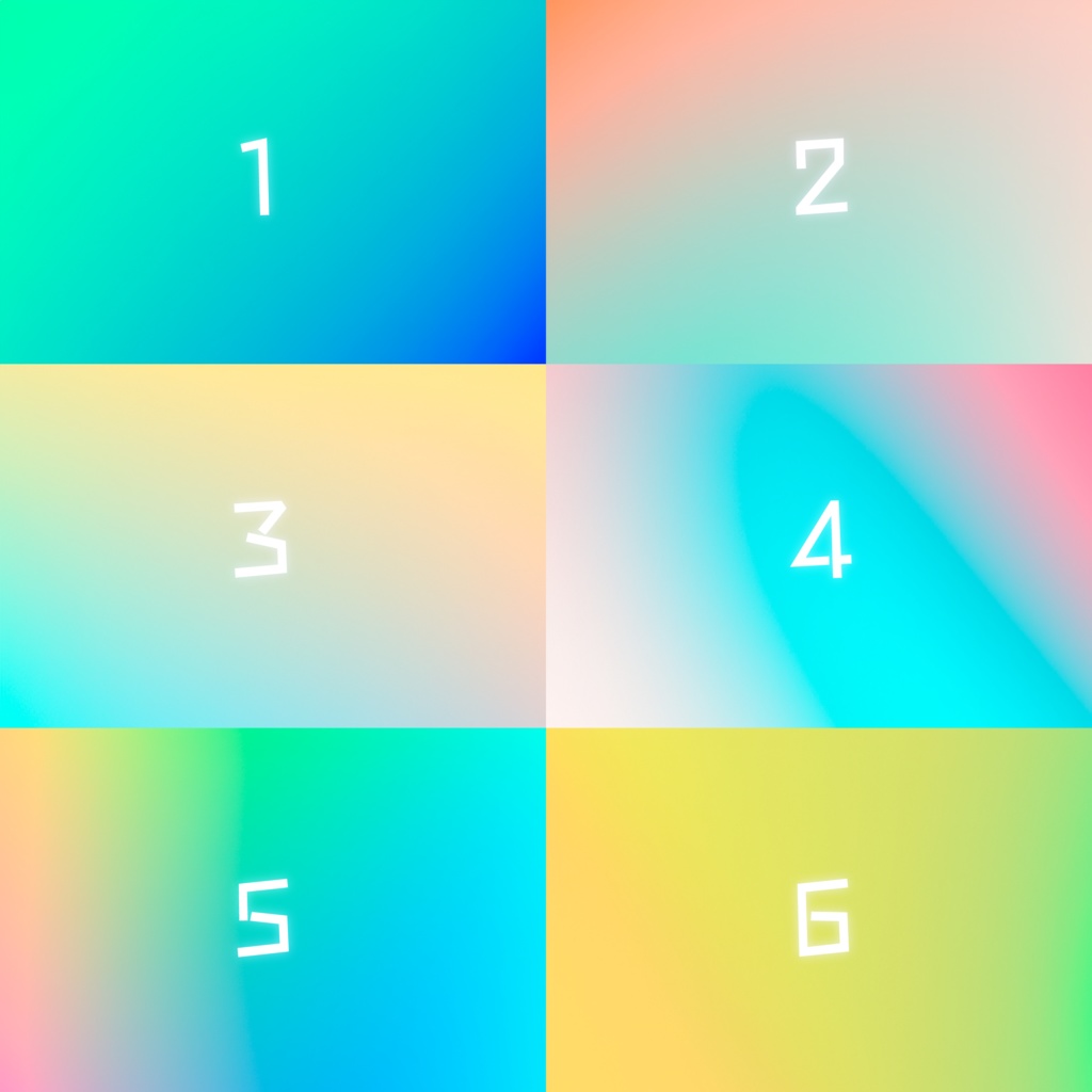 グラデーション背景パック_Ver1.0