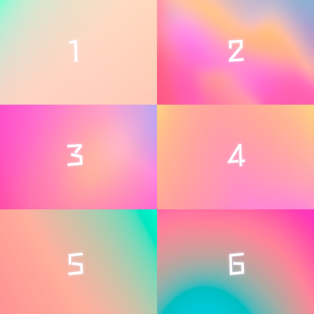 グラデーション背景パック_Ver2.0