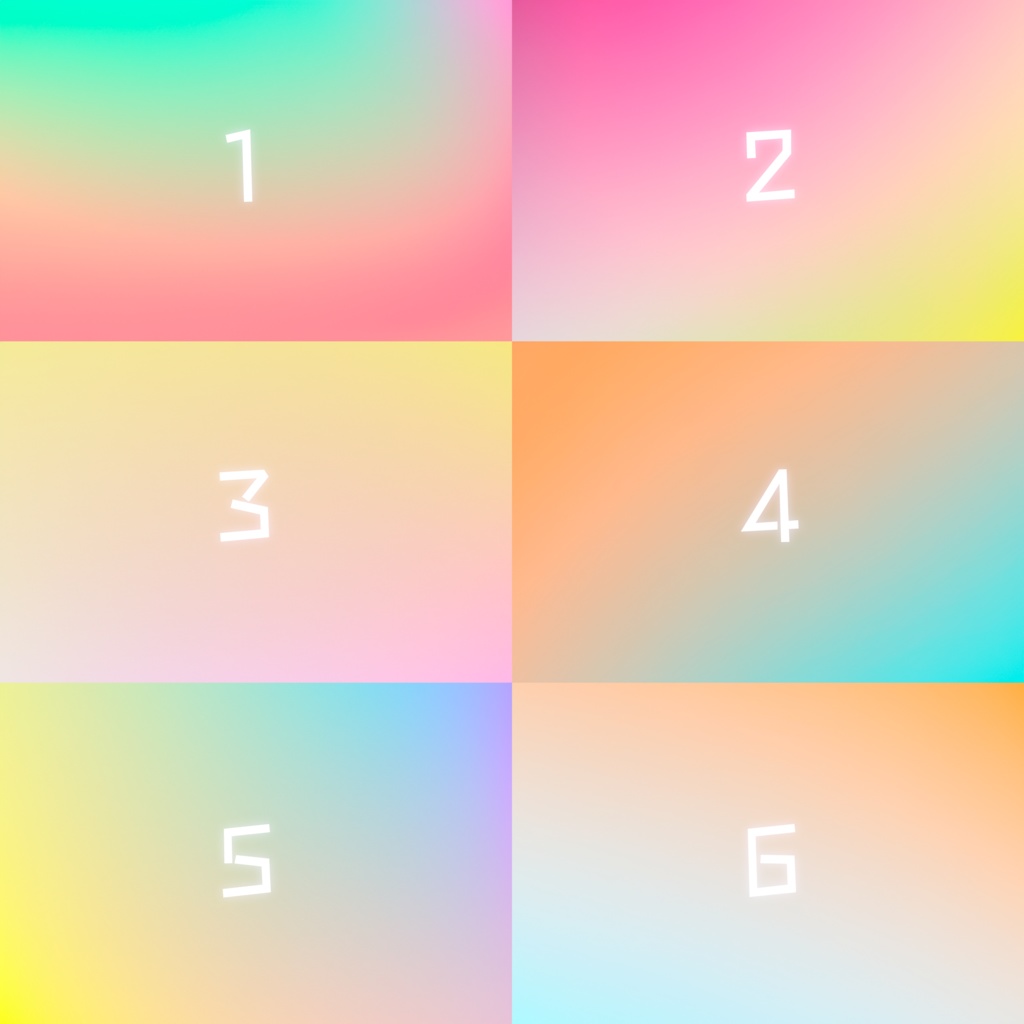 グラデーション背景パック_Ver3.0