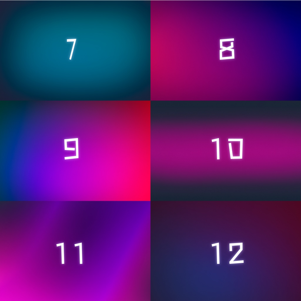 グラデーション背景パック_Ver4.0