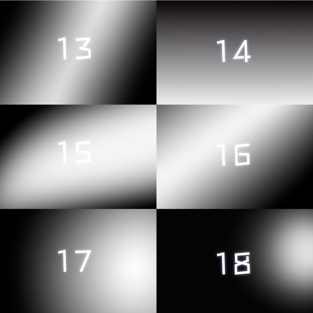 グラデーション背景パック_Ver5.0