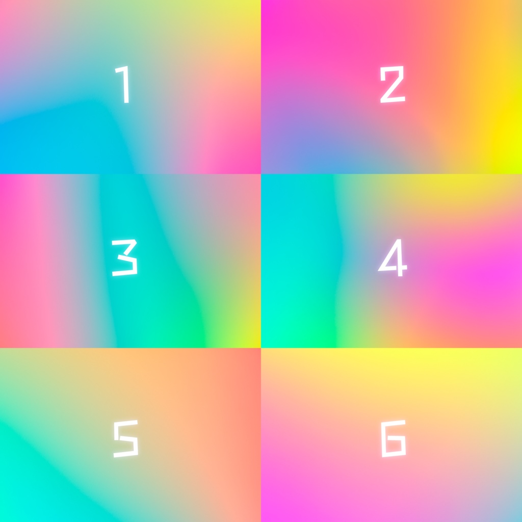 グラデーション背景パック_Ver6.0