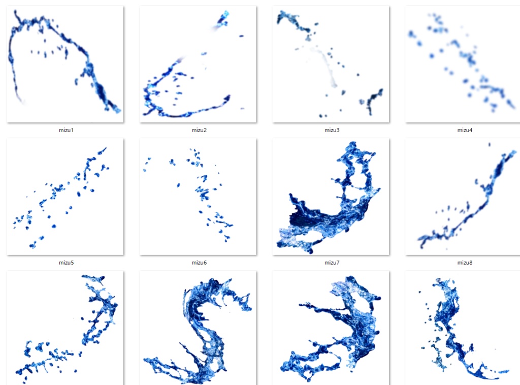 【限定特別セット】炎、水、雷、風、氷エフェクトセット【クリスマス迄】