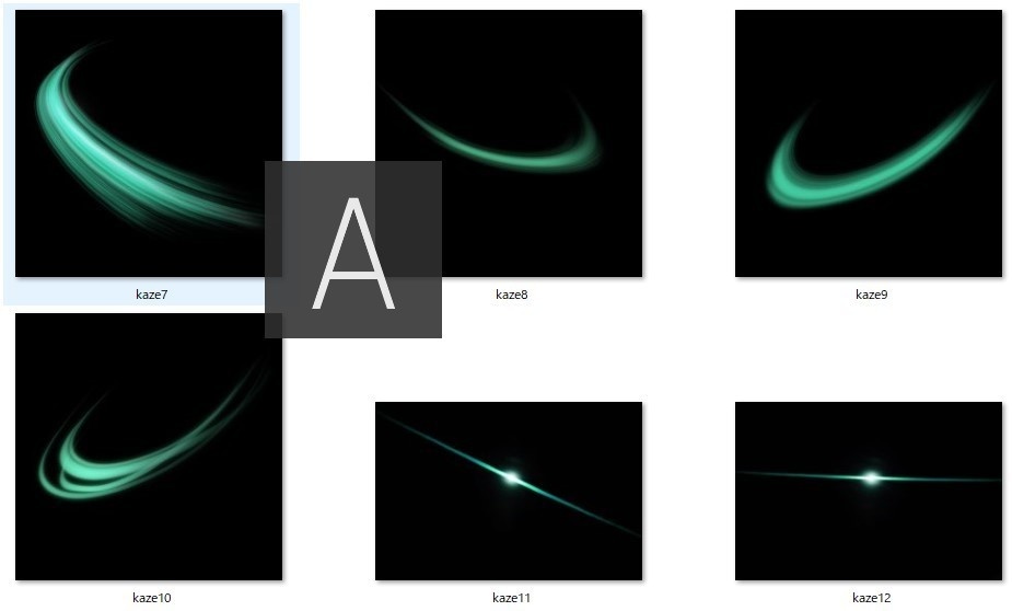 【限定特別セット】炎、水、雷、風、氷エフェクトセット【クリスマス迄】
