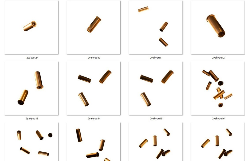 【限定特別セット】髪の毛、薬莢、岩、スモーク素材セット【クリスマス迄】