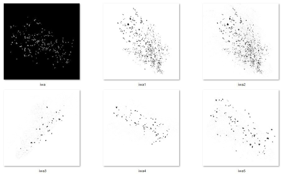 【限定特別セット】髪の毛、薬莢、岩、スモーク素材セット【クリスマス迄】