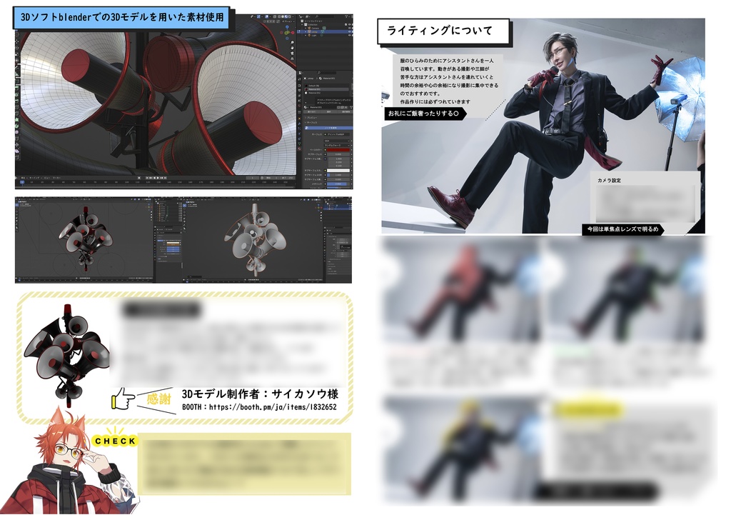 C105コミケ「加工合成のポイント解説本」動画付