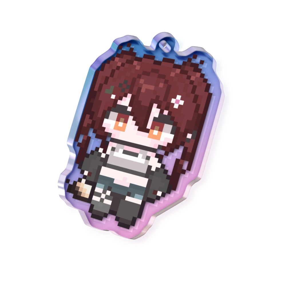 ドットミニそばアクリルキーホルダー【常設】