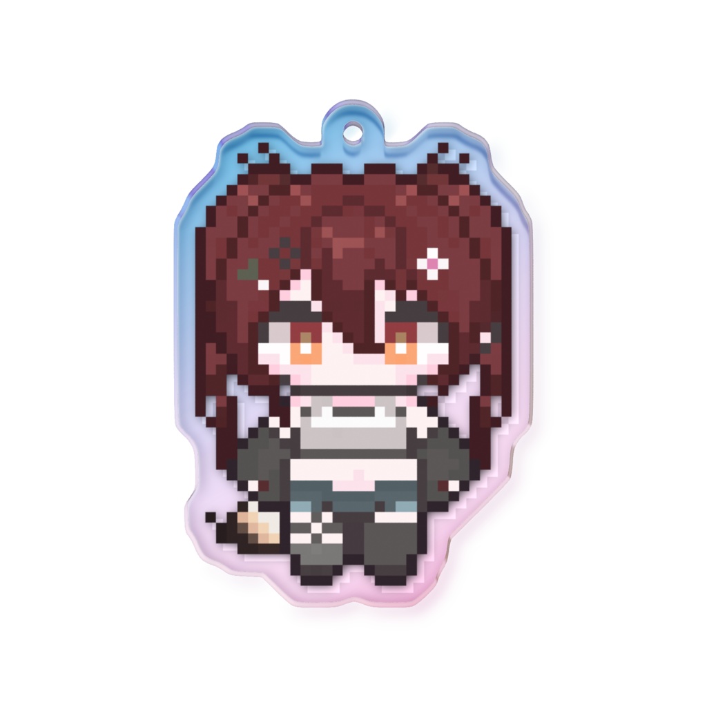 ドットミニそばアクリルキーホルダー【常設】