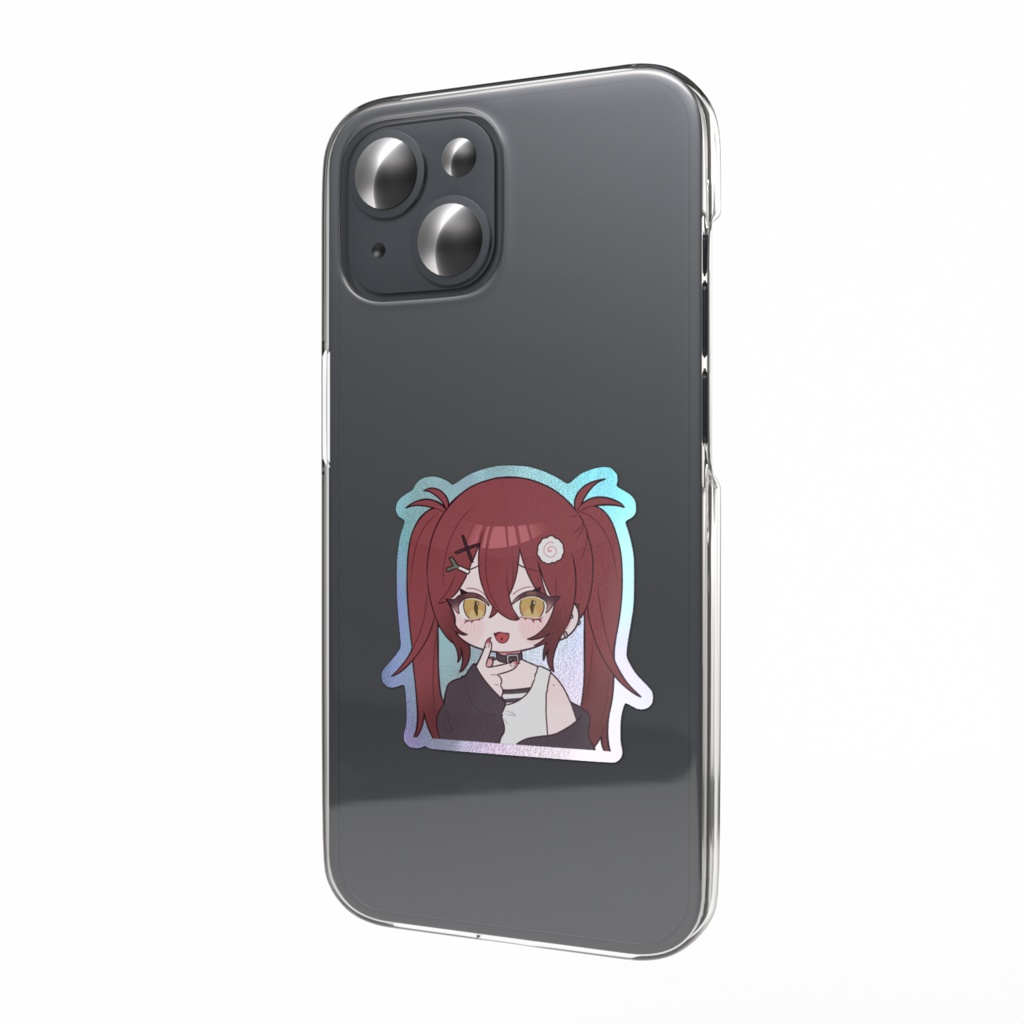 ミニおそばオーロラスマホステッカー【常設】