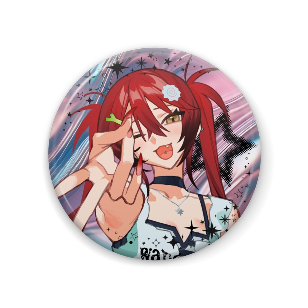 おそばのギャルピース☆缶バッジ【期間限定】