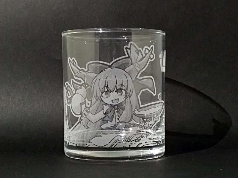 キャラクターロックグラス
