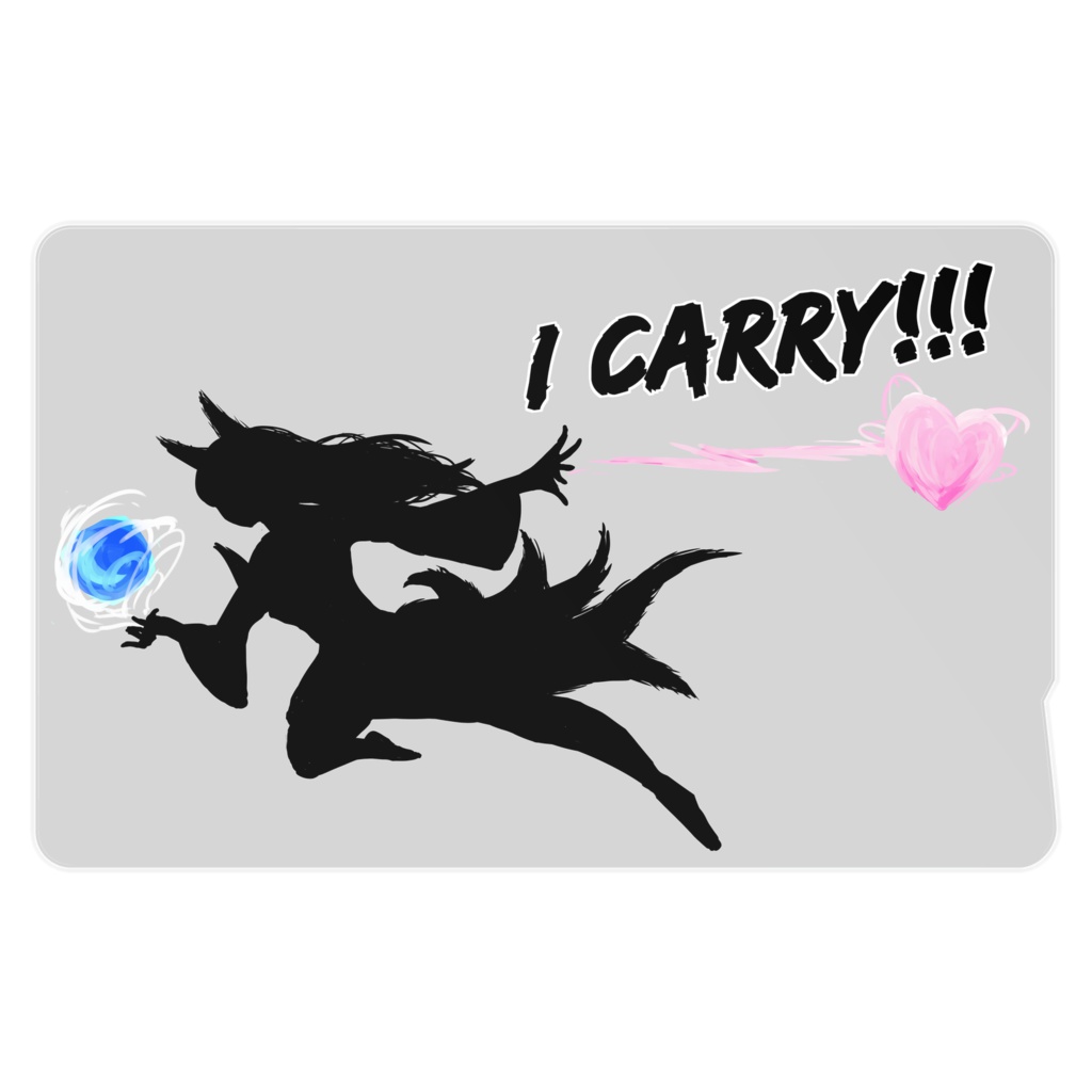 ICアーリ（I Carry）カードステッカー　