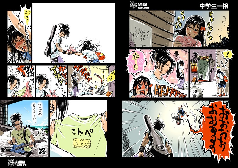 【AMiDA】カクが琴ちゃんから貰ったてんぺTシャツ