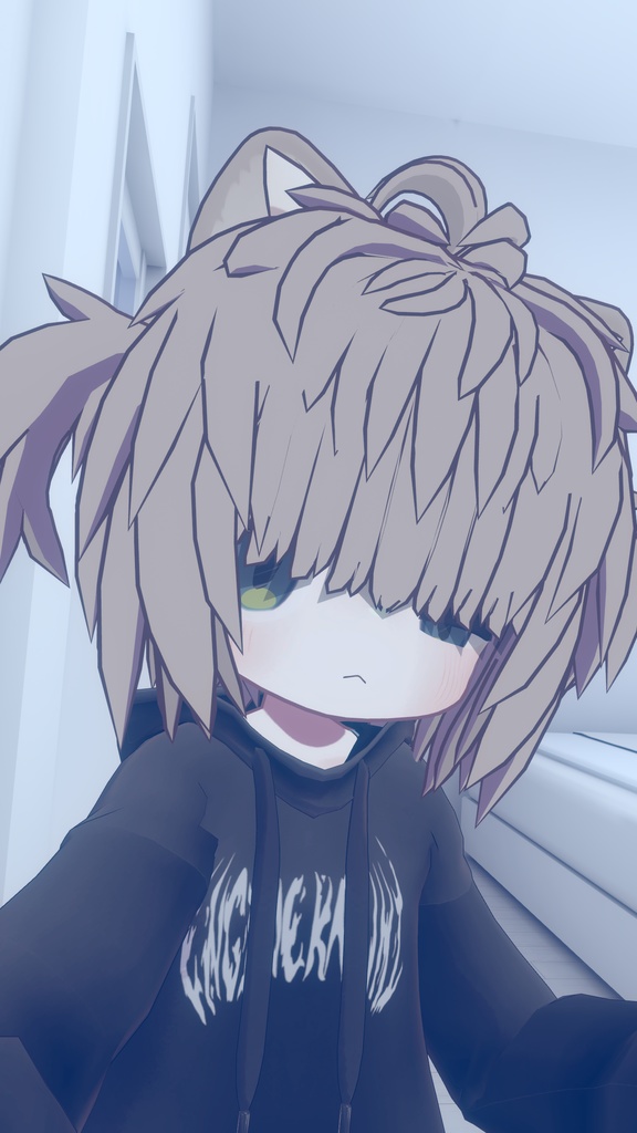 メカクレボブヘアー