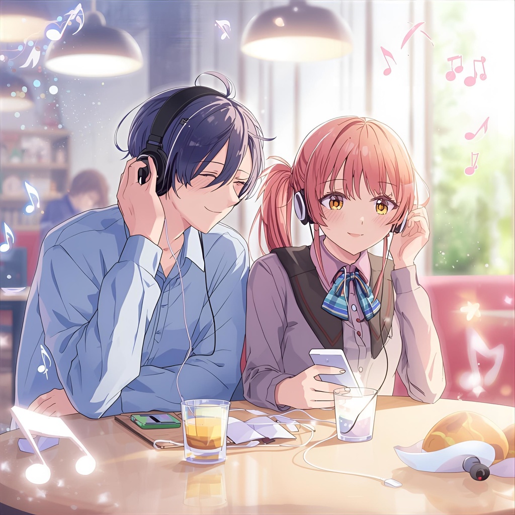 恋する瞬間 — 青春アニメ風イラストコレクション