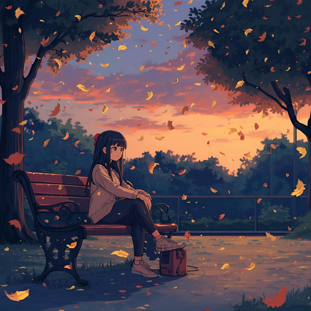 恋する瞬間 — 青春アニメ風イラストコレクション