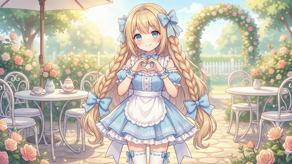 ときめき日常♡モエカワ少女デスクトップ壁紙10枚セット【AIイラスト】