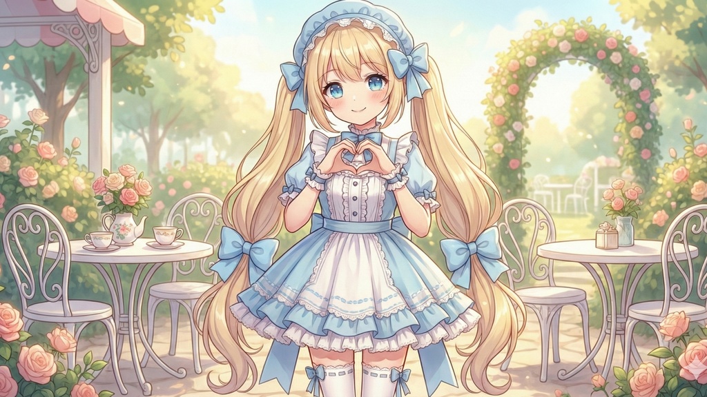 ときめき日常♡モエカワ少女デスクトップ壁紙10枚セット【AIイラスト】