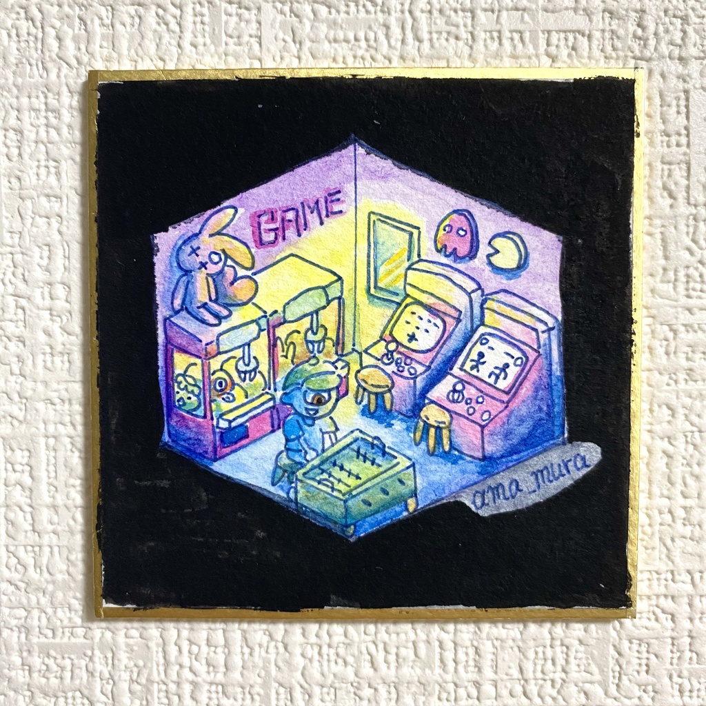 【ミニ原画】一つ目小僧と遊ぼうよ