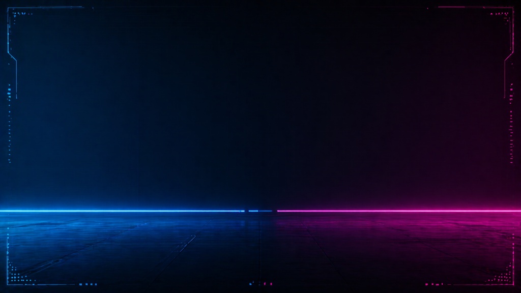 Cyberpunk Background Pack Vol.6: Clean UI【10 Images / 16:9】