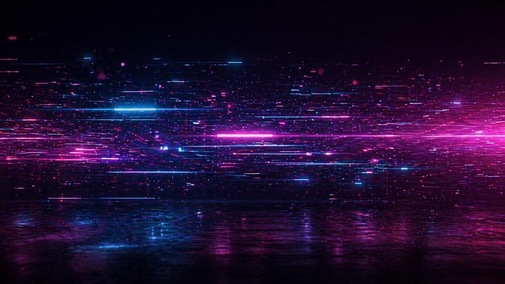 Cyberpunk Background Pack Vol.9: Abstract Light【10 Images / 16:9】