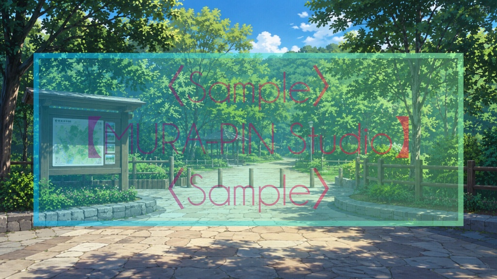 【木漏れ日あふれる森林公園・背景10枚 / 16:9】The Location Vol.2: Forest Park
