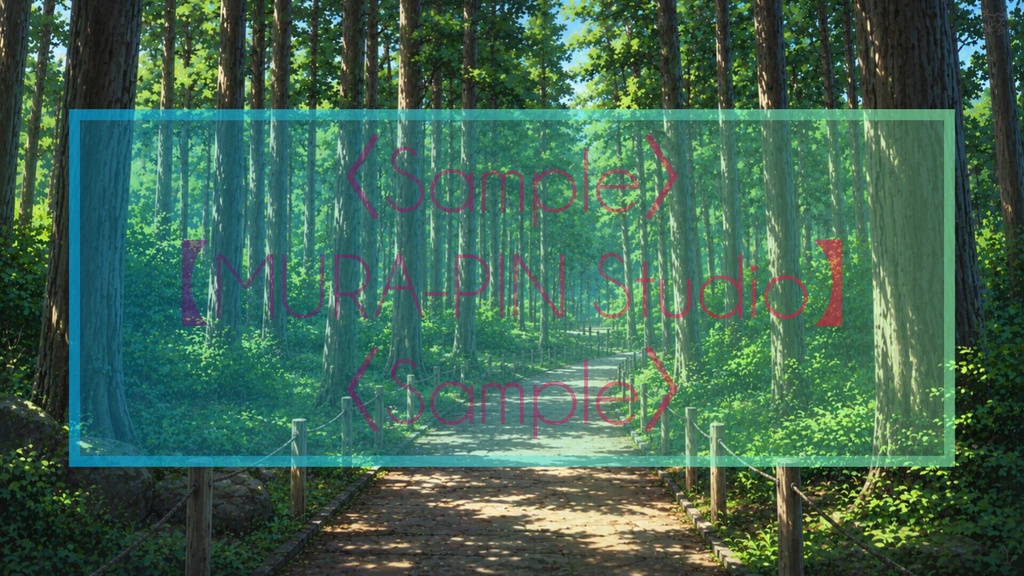 【木漏れ日あふれる森林公園・背景10枚 / 16:9】The Location Vol.2: Forest Park