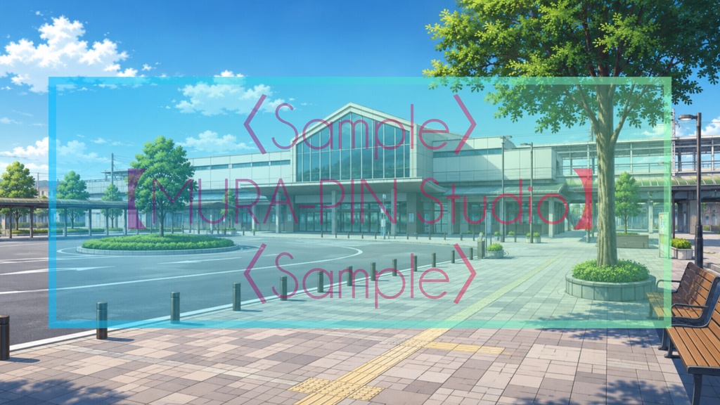 【日常が交差する駅・背景10枚 / 16:9】The Location Vol.3: Railway Station