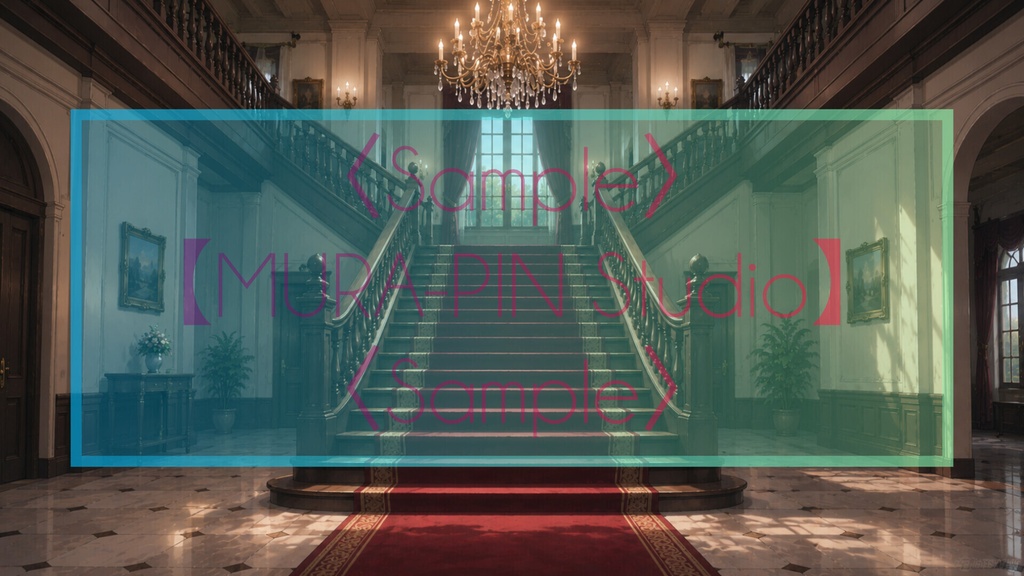 【秘密が眠る洋館・背景10枚 / 16:9】The Location Vol.7: Mysterious Manor