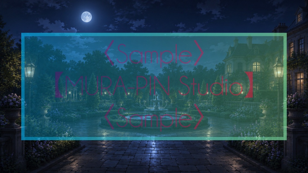 【秘密が眠る洋館・背景10枚 / 16:9】The Location Vol.7: Mysterious Manor