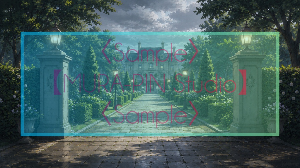【秘密が眠る洋館・背景10枚 / 16:9】The Location Vol.7: Mysterious Manor