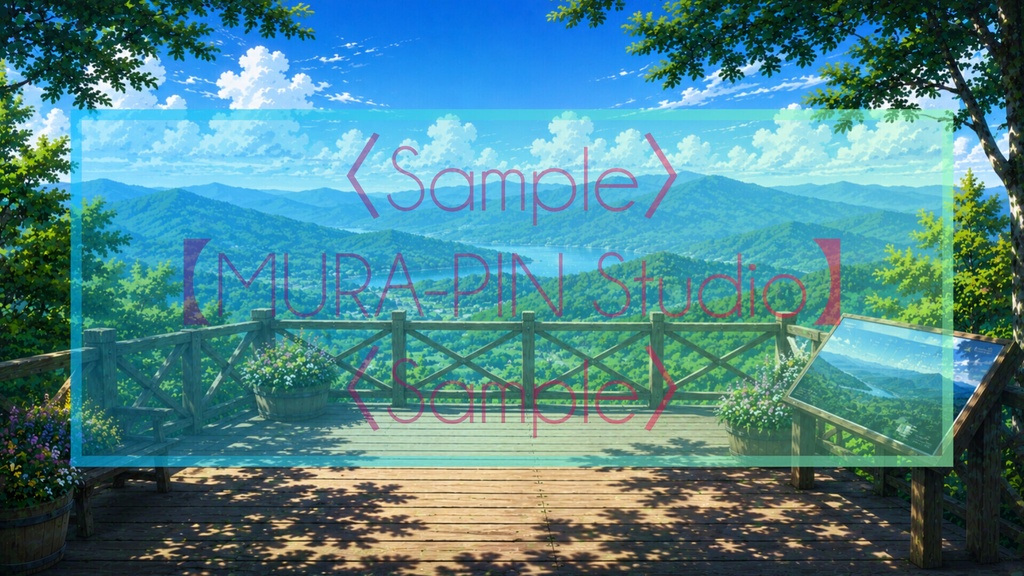 【夏を過ごす高原リゾート・背景10枚 / 16:9】The Location Vol.10: Highland Retreat