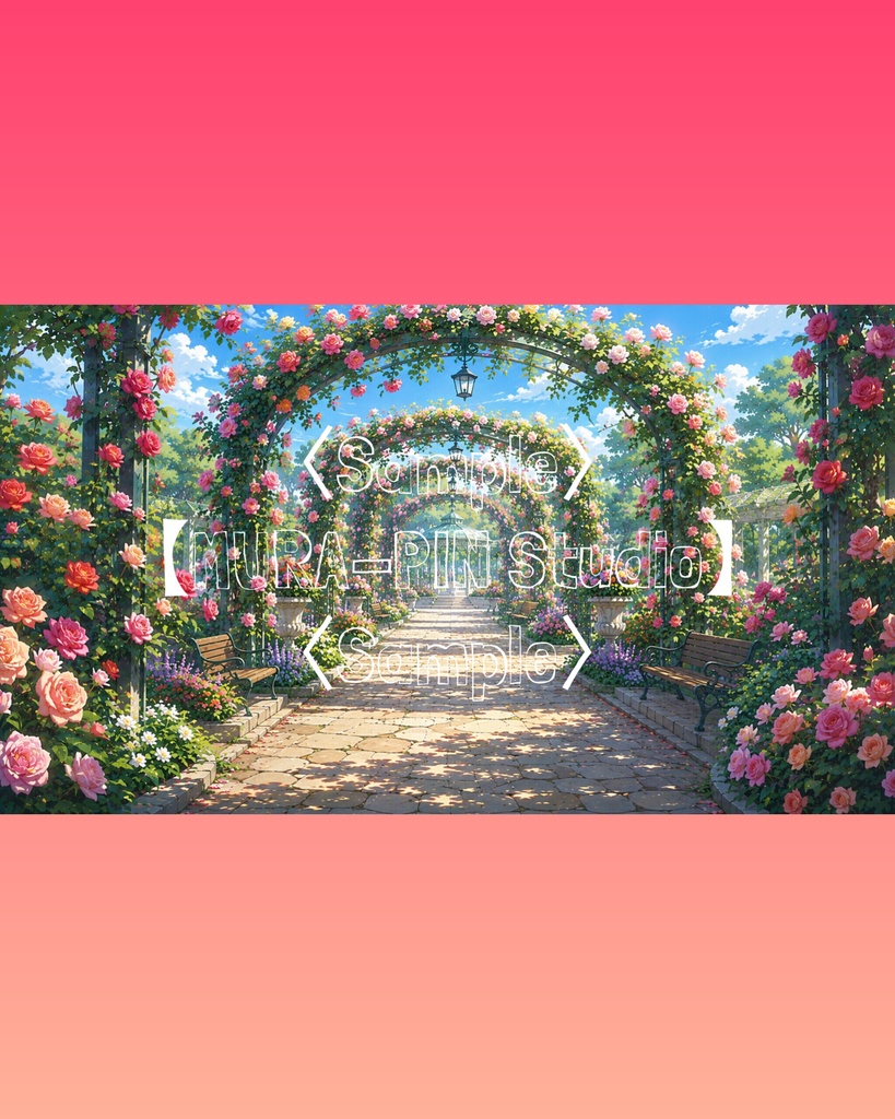 【花と緑が紡ぐ植物園・背景10枚 / 16:9】The Location Vol.14 : Botanical Garden