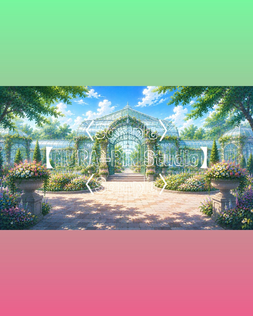 【花と緑が紡ぐ植物園・背景10枚 / 16:9】The Location Vol.14 : Botanical Garden