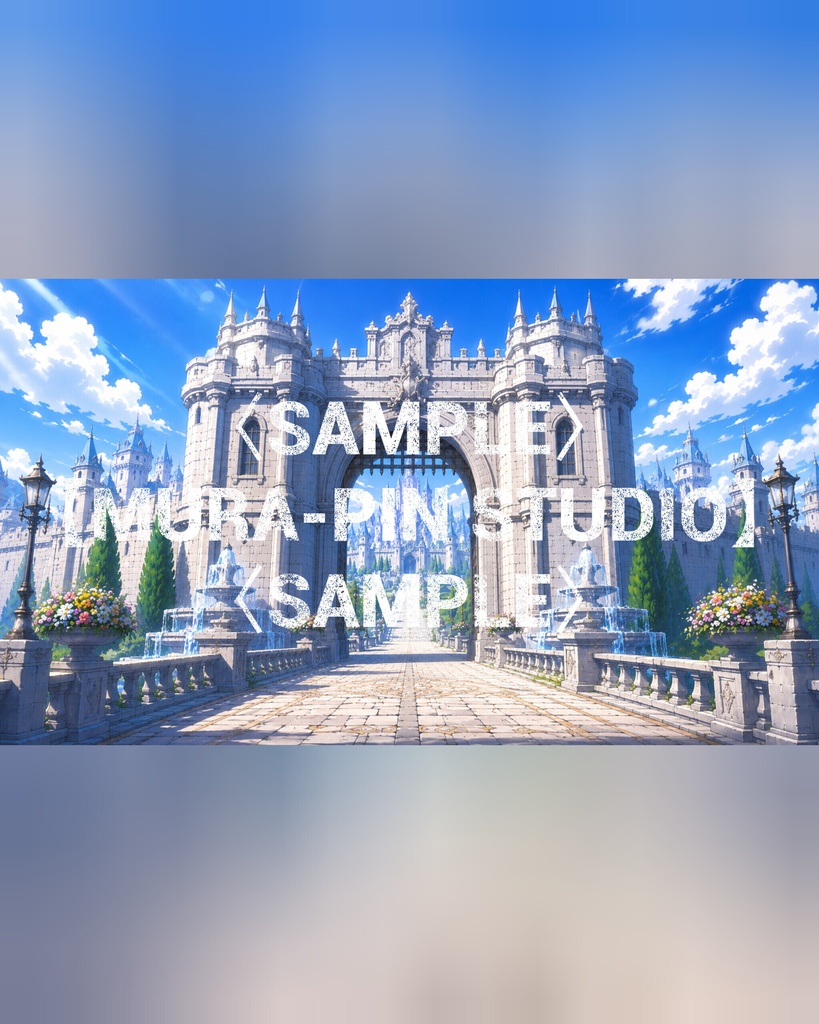 【物語が始まる幻想王城・背景10枚 / 16:9】The Fantasy Vol.21 : Royal Castle