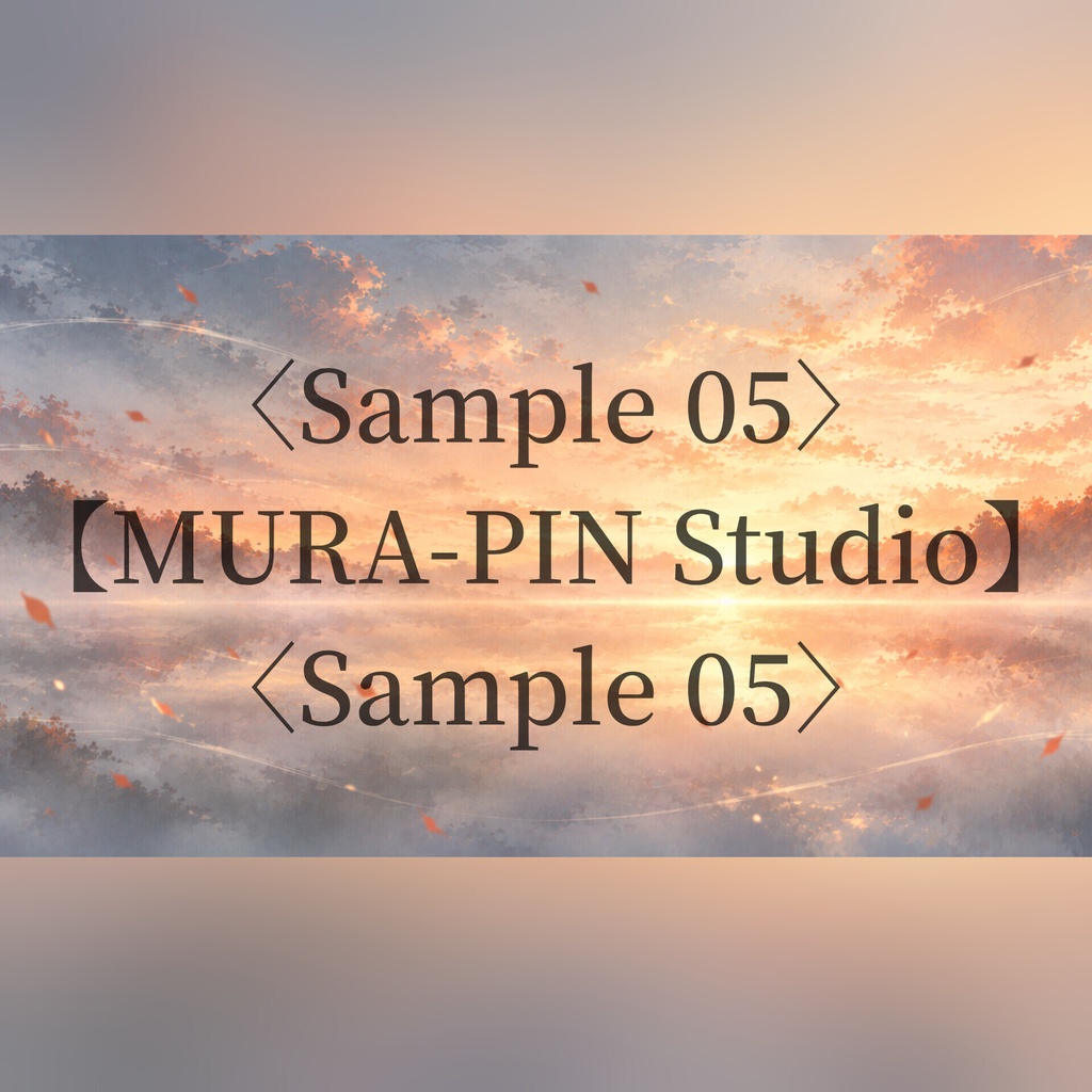 【秋の霧と静かな余韻が広がる幻想背景・10枚 / 16:9】The Abstract Vol.8 : Autumn Mist