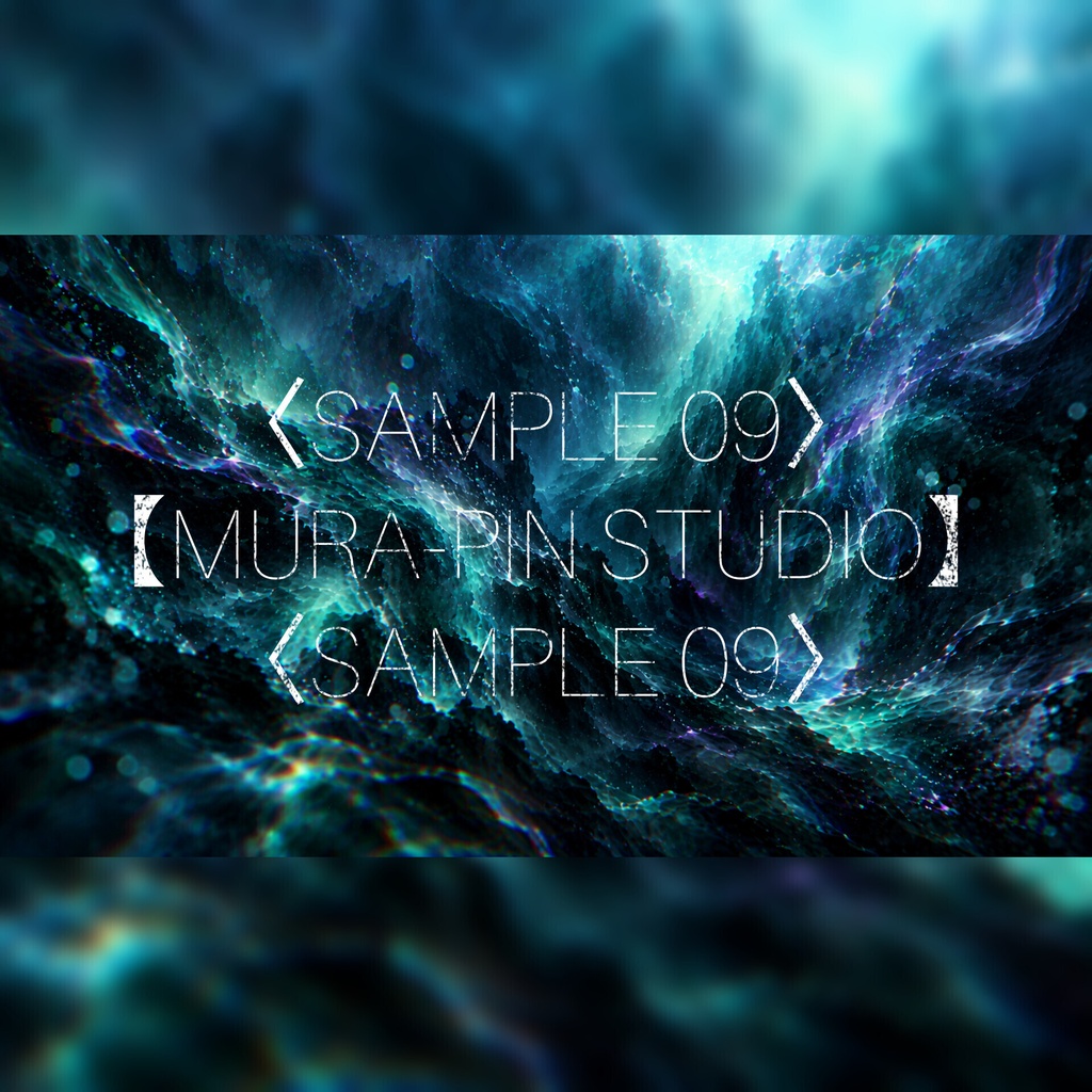 【深海に沈む記憶と気配の抽象背景・10枚 / 16:9】 The Abstract Vol.13 : Deep Sea Memory