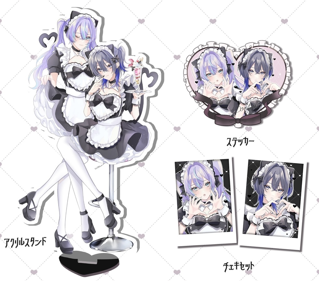 【再販無し】TS 猫耳メイドセット