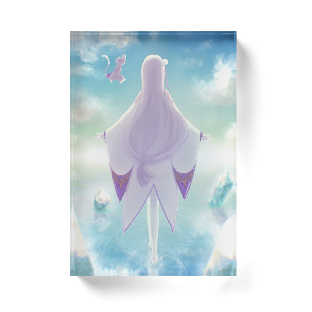 『Emilia』アクリルブロック