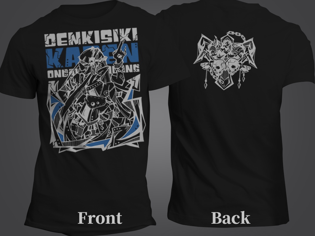 ビッグシルエット T-Shirt ”Cubic KAREN”