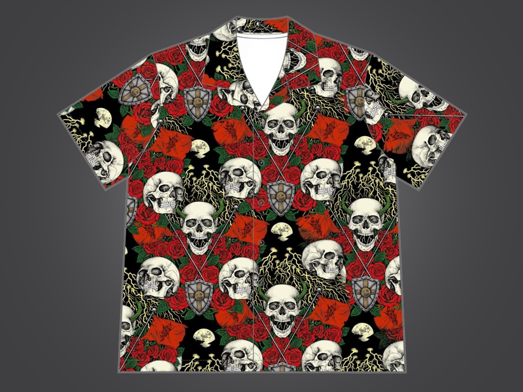 アロハシャツ Banners of the Patriot