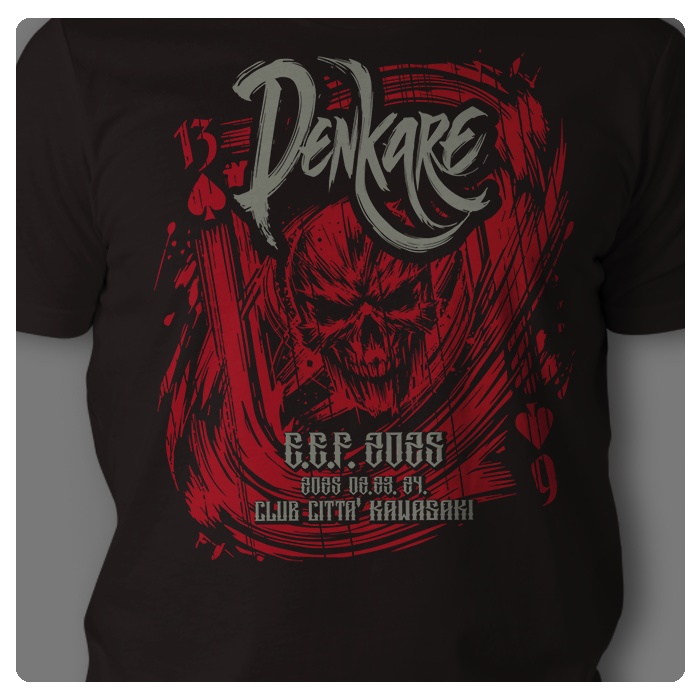 デンカレ T-shirt Infernal Deck