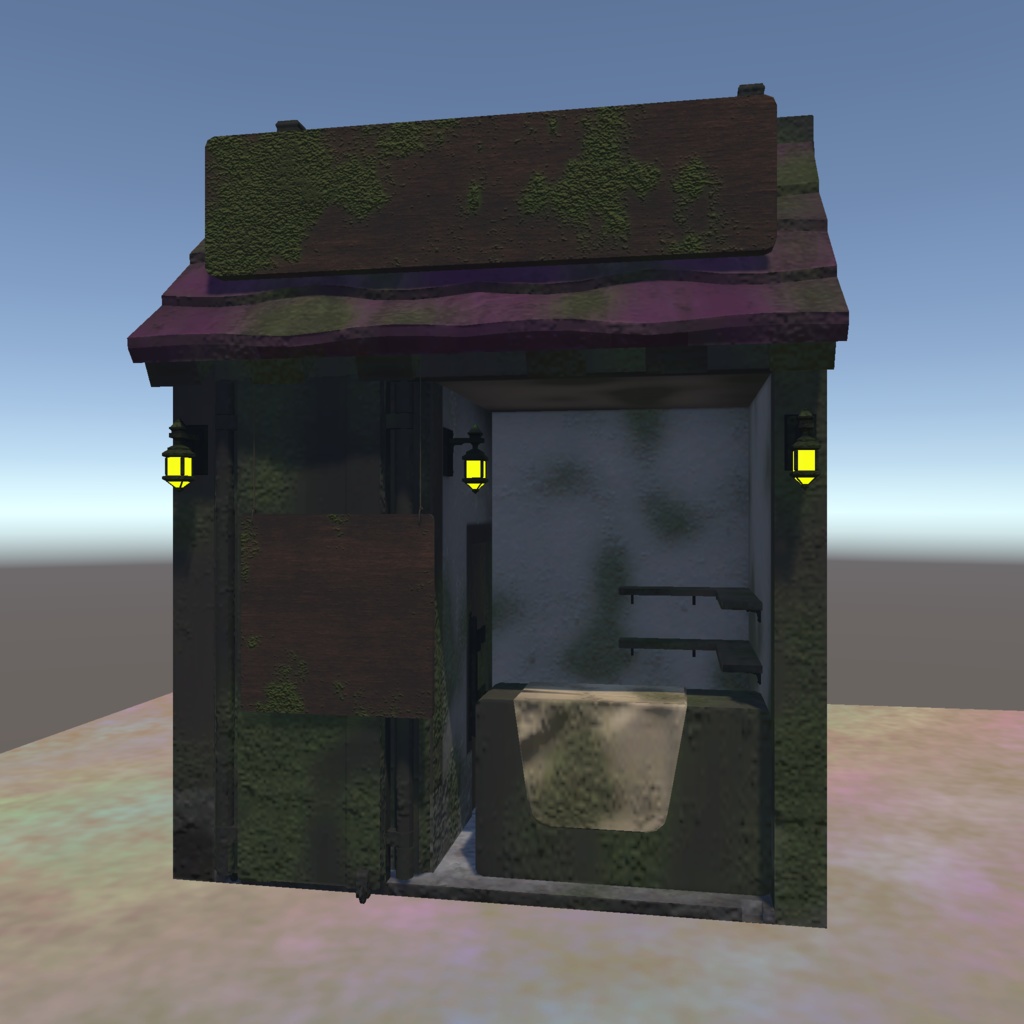 Vket/ワールド向けブース素材モデル