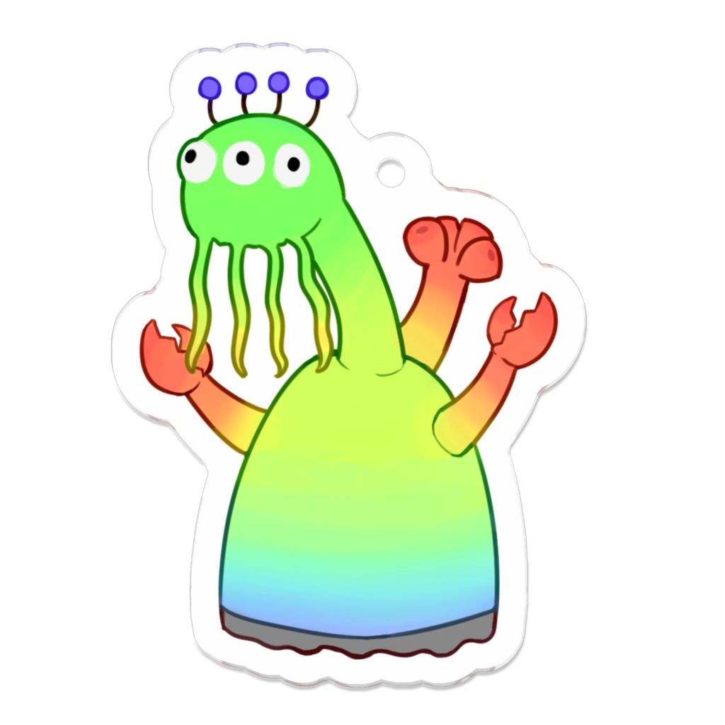 イースくん・アクリルキーホルダー