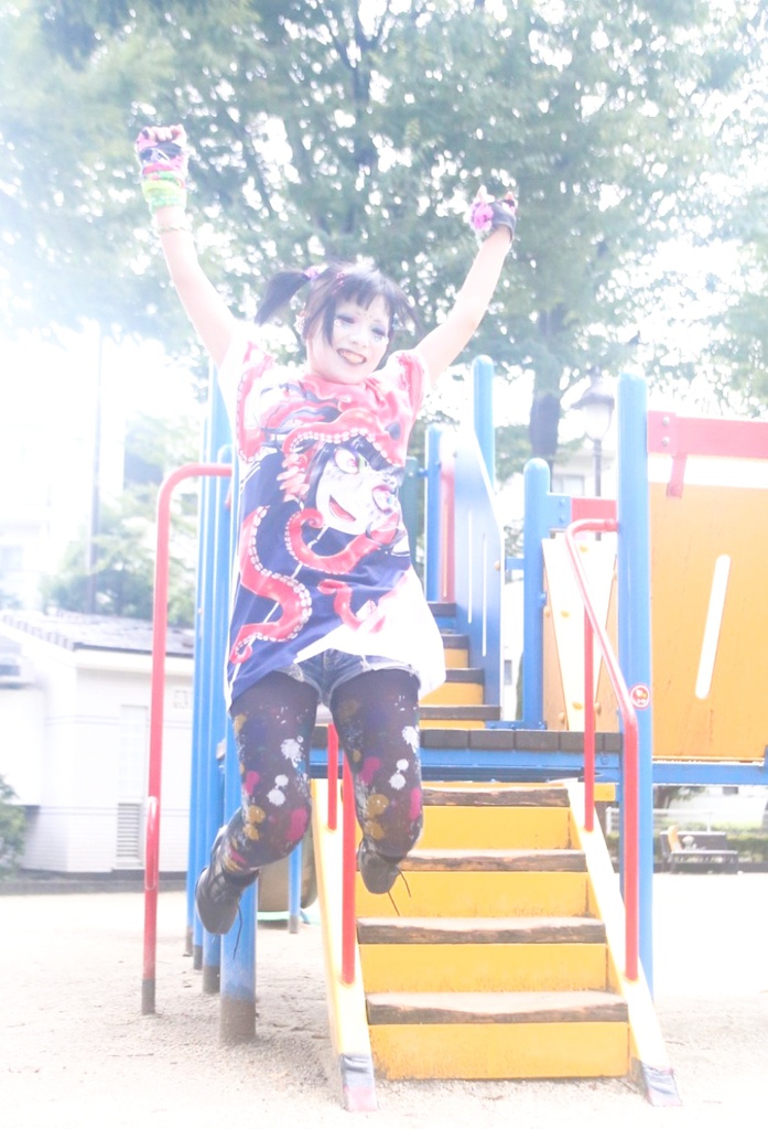 【白塗展2】蛸ガールフルグラフィックT